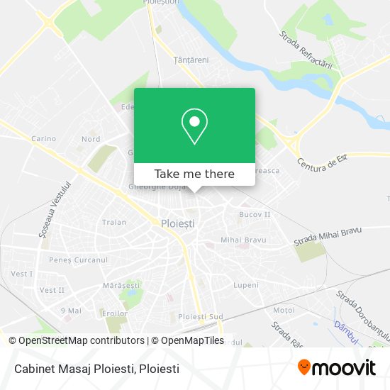 Cabinet Masaj Ploiesti map