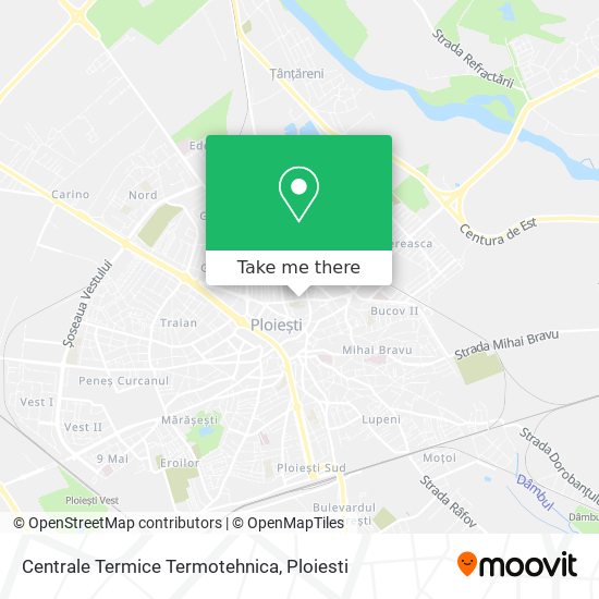 Centrale Termice Termotehnica map
