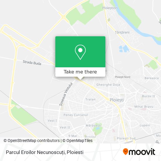 Parcul Eroilor Necunoscuți map