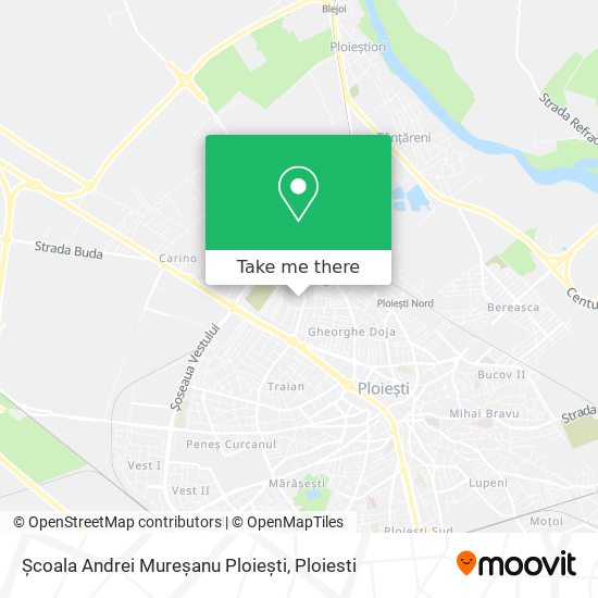 Școala Andrei Mureșanu Ploiești map