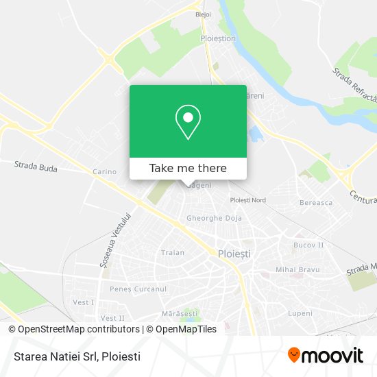 Starea Natiei Srl map