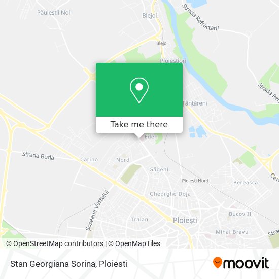 Stan Georgiana Sorina map