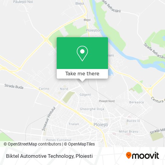 Biktel Automotive Technology map