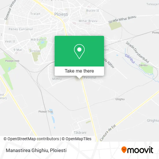 Manastirea Ghighiu map