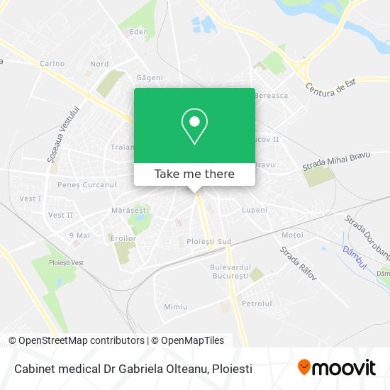 Cabinet medical Dr Gabriela Olteanu map