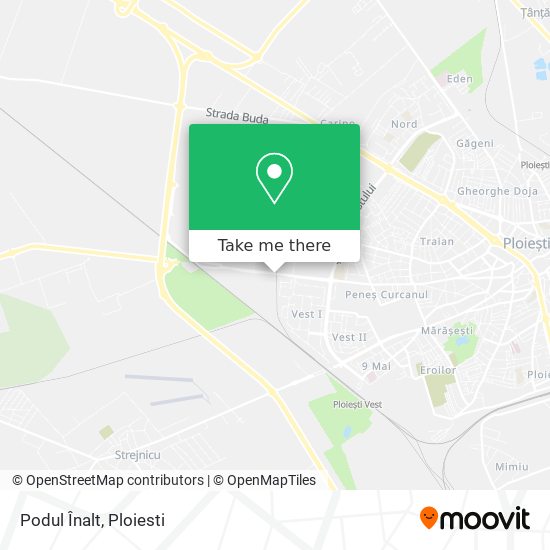 Podul Înalt map