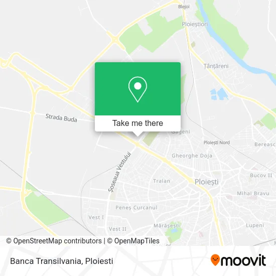Banca Transilvania map