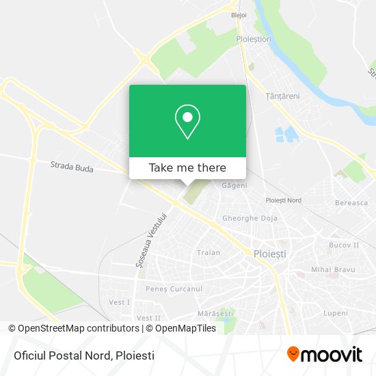 Oficiul Postal Nord map