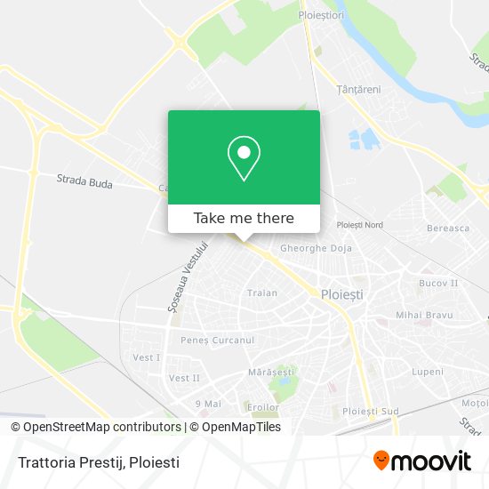 Trattoria Prestij map
