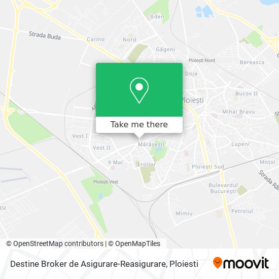 Destine Broker de Asigurare-Reasigurare map