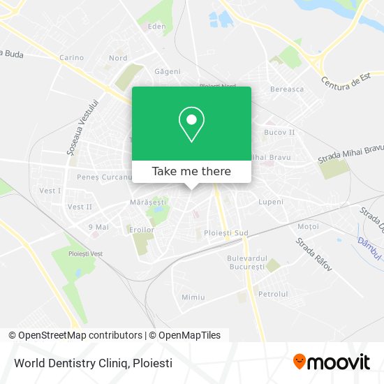 World Dentistry Cliniq map