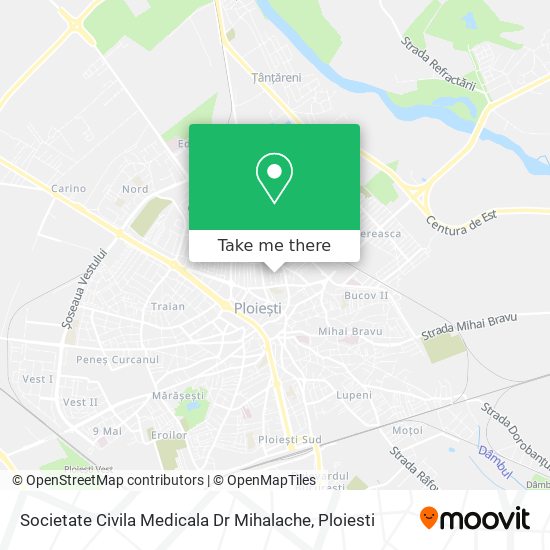Societate Civila Medicala Dr Mihalache map