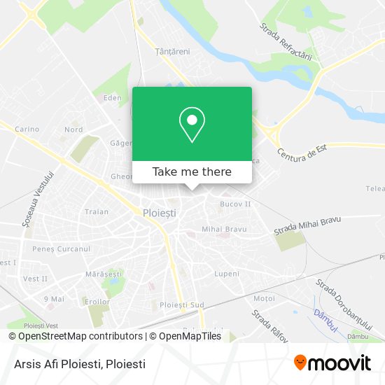 Arsis Afi Ploiesti map