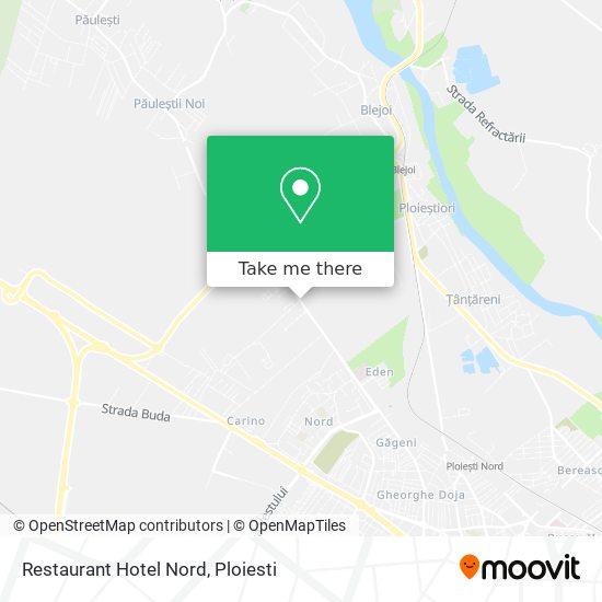 Restaurant Hotel Nord map