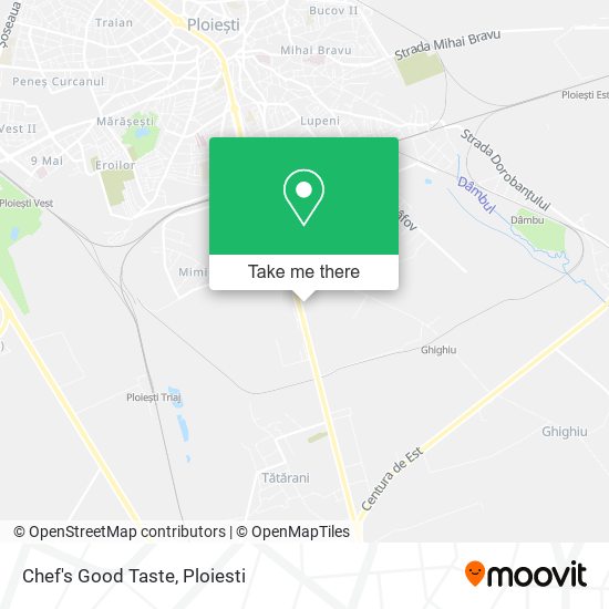Chef's Good Taste map