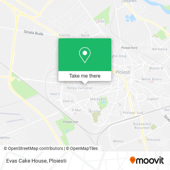 Evas Cake House map
