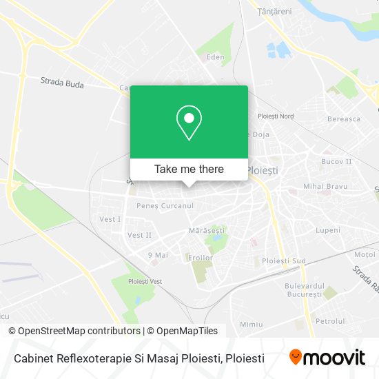 Cabinet Reflexoterapie Si Masaj Ploiesti map