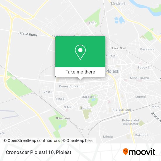 Cronoscar Ploiesti 10 map