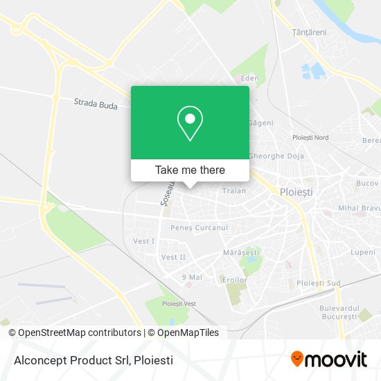 Alconcept Product Srl map