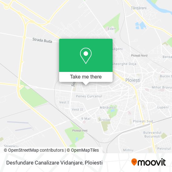 Desfundare Canalizare Vidanjare map