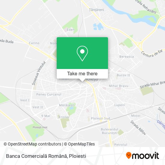 Banca Comercială Română map