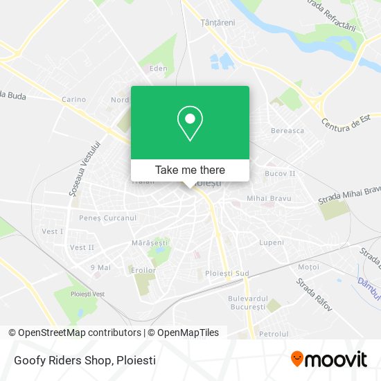 Goofy Riders Shop map