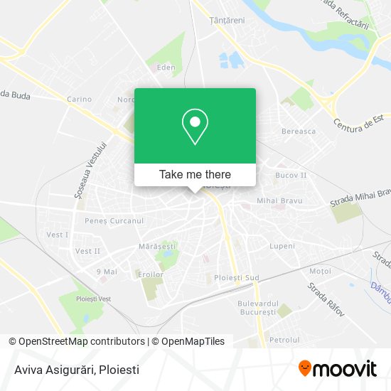 Aviva Asigurări map