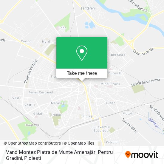 Vand Montez Piatra de Munte Amenajări Pentru Gradini map