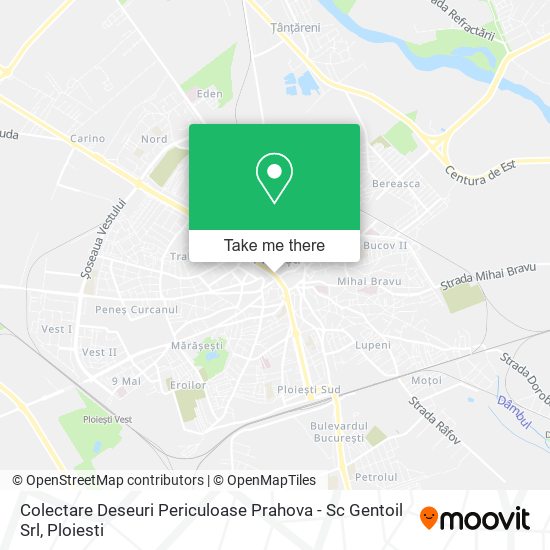 Colectare Deseuri Periculoase Prahova - Sc Gentoil Srl map