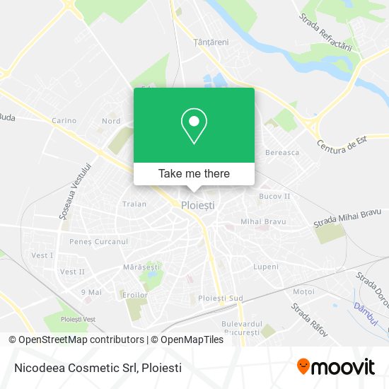 Nicodeea Cosmetic Srl map