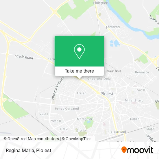 Regina Maria map