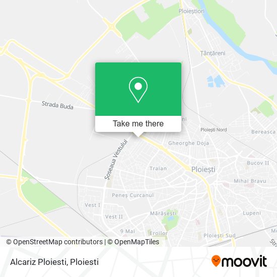 Alcariz Ploiesti map