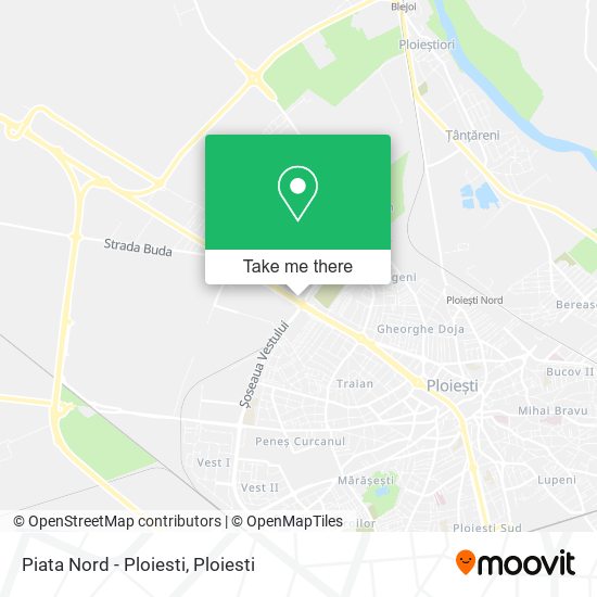 Piata Nord - Ploiesti map