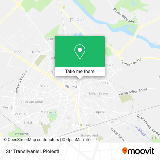 Str Transilvaniei map