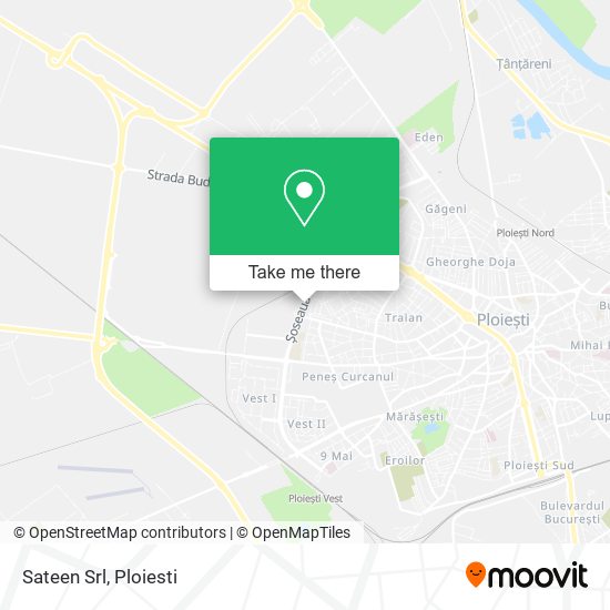 Sateen Srl map