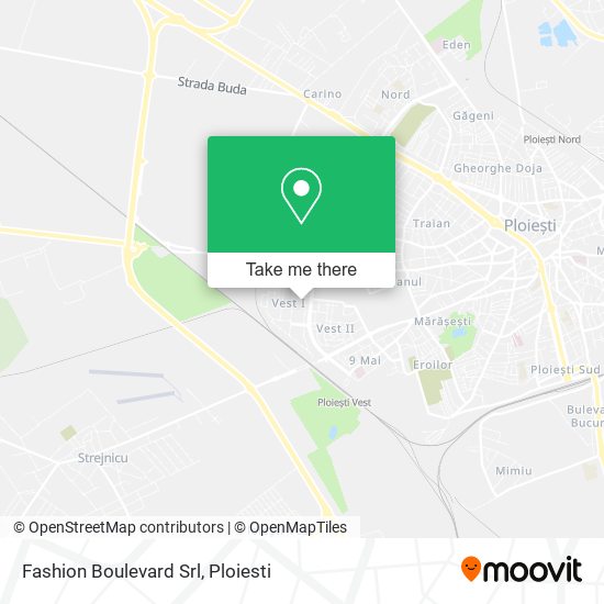 Fashion Boulevard Srl map