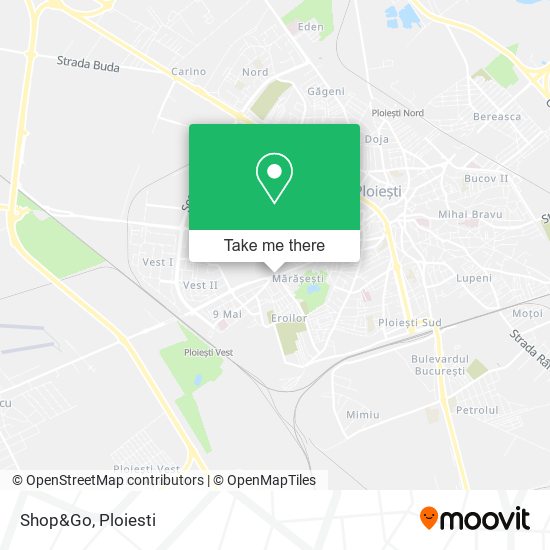 Shop&Go map