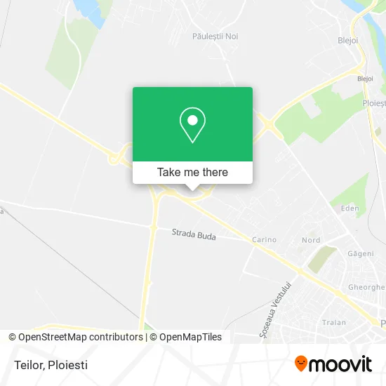 Teilor map