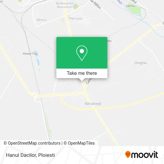 Hanul Dacilor map