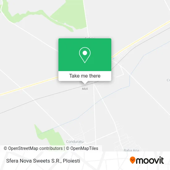Sfera Nova Sweets S.R. map