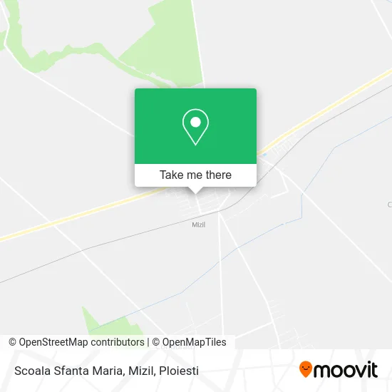 Scoala Sfanta Maria, Mizil map