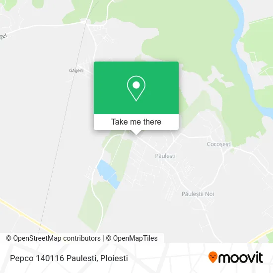 Pepco 140116 Paulesti map