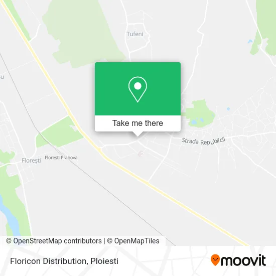 Floricon Distribution map