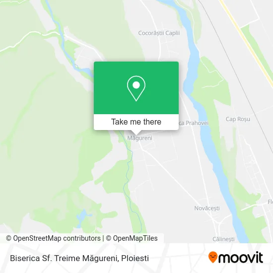 Biserica Sf. Treime Măgureni map