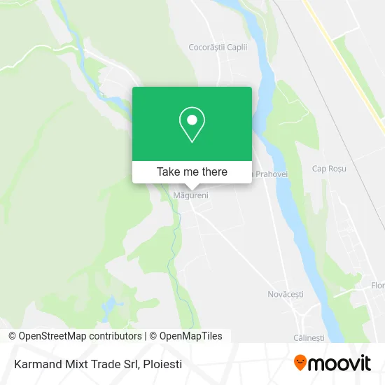 Karmand Mixt Trade Srl map