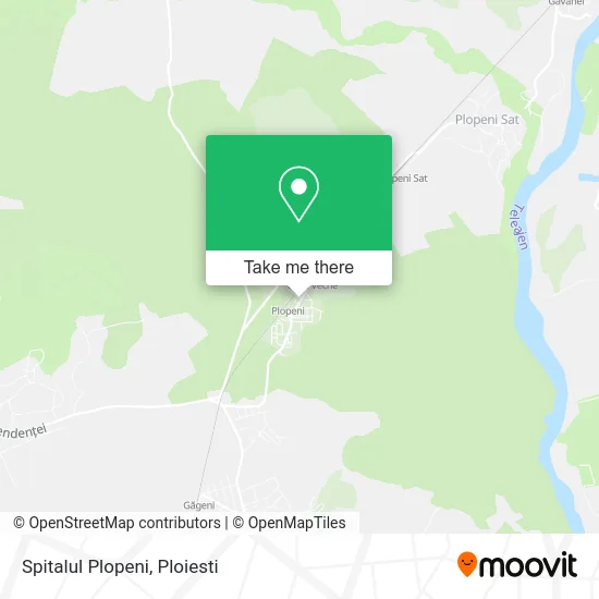 Spitalul Plopeni map