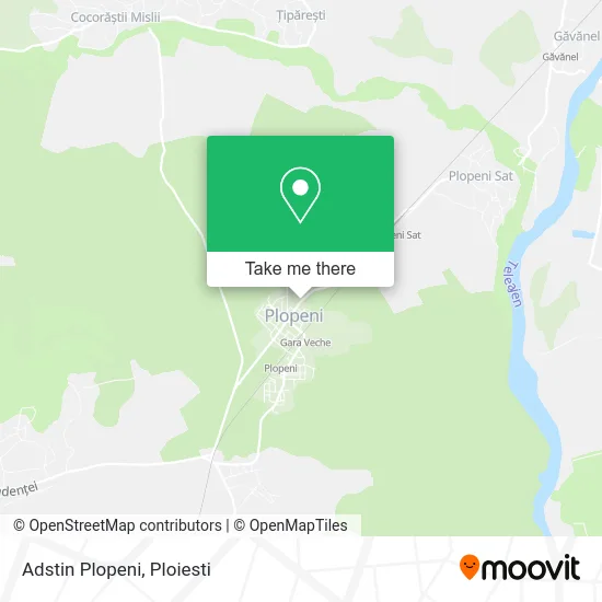 Adstin Plopeni map