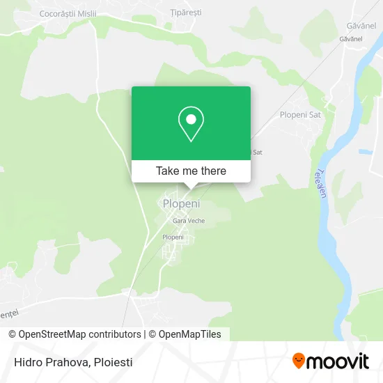 Hidro Prahova map
