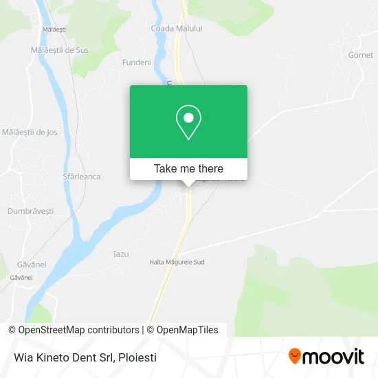 Wia Kineto Dent Srl map