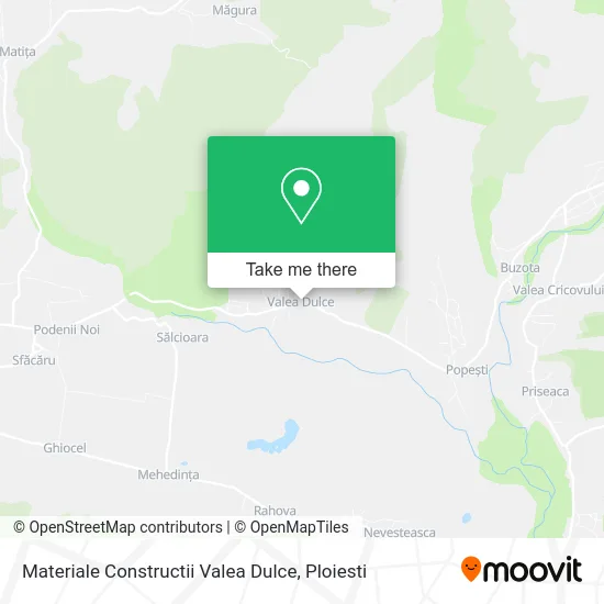 Materiale Constructii Valea Dulce map